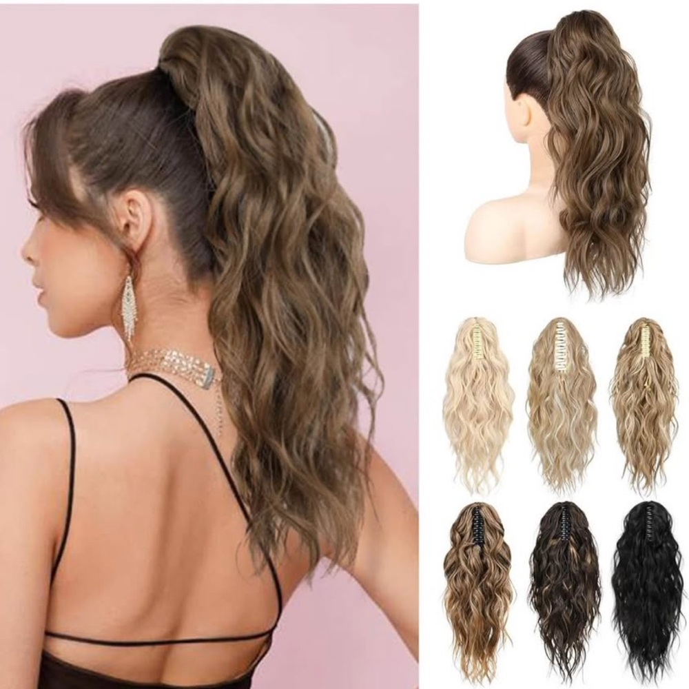 Wavy Brown Hair Extension